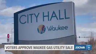 Waukee voters approve sale of city's municipal gas utility
