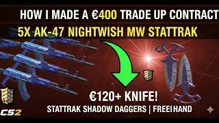 &euro;400 TRADE UP CONTRACT - 5x AK47 Nightwish Minimal Wear StatTrak!