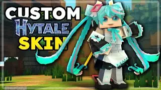 How To Make a Custom Hytale Skin & Import It Into Your World