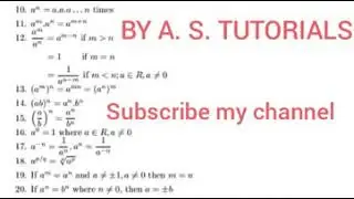 All importent mathematics formulas for 9th and 10th class