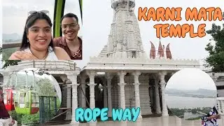 KARNI MATA TEMPLE VISIT | VIA ROPE WAY | UDAIPUR SUNSET POINT #karnimata #temple #udaipur #ropeway