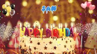 SAN Birthday Song &ndash; Happy Birthday San