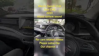 Maruti Suzuki XL6 2023 | Music system sound