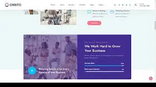 Orbito - Creative Agency WordPress Theme business clean