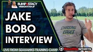 #Seahawks WR Jake Bobo on Sam Darnold & Seattle's New Offense | #SeattleSports