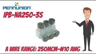 Penn Union IPB-NA250-3S Insulated Tap