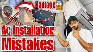 Ac Installation Guide | Ac Installation Mistakes | Ac Install kaise kare
