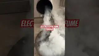 Electrostatic fume purifier