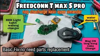 nag luko na freedconn Tmax S pro Easy repair walang parts ako na ipapalit dito
