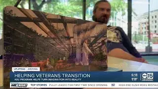 Veteran Imagination Project helps soldier dream big for next career
