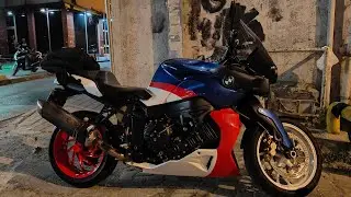 BMW K1200R Custom Egzoz Sesi