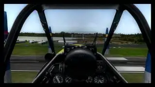 FASA (Fsx Air Sports Association) Presents - The Bowerman Slalom S1 Course In The A2A Accu-Sim P-51