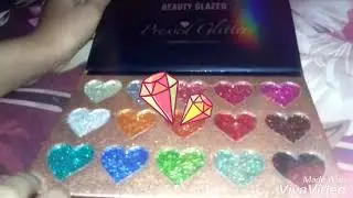 Beauty Glazed Pressed Glitter Swatches