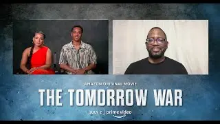 Jasmine Mathews and Keith Powers talk The Tomorrow War