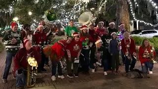 Lofty Band at Candy Cane Lane ~ Ponce de Leon Park, Tallahassee || Dec. 20, 2025. #marchingband 
