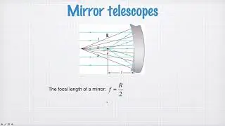40-0 building a telescope with a mirror. (1201)
