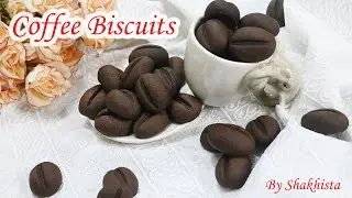 Delicious Coffee Bean Cookies Recipe | How to Make Coffee Biscuits - Cookies at Home |Coffee Cookies