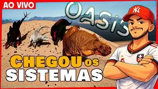 🔴AO VIVO🔴OASIS NOVO SERVIDOR 200 PLAYER!  The isle evrima #evrima  #deinosuchus  #theisle
