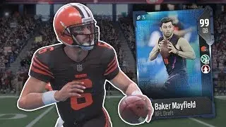 99 BAKER MAYFIELD IS A GOD! - Madden 18 Ultimate Team