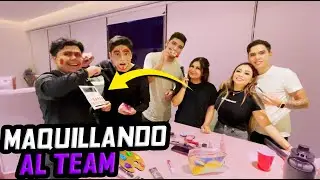 MAQUILLAMOS A TODO EL TEAM!! Y TERMINARON ASI... ||KARLAGROO