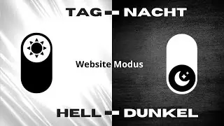 Tag/Nacht - Hell/Dunkel Webseiten Modus (Builderall)