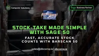 Sage 50 Stock Take Made Simple | Fast, Accurate Stock Counts with Bar|Scan 50