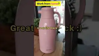 Flask with Digital display [WORK from Home Hack] Cost of living.