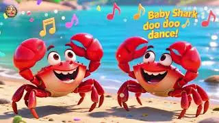 Baby Shark Doo Doo Dance 🦈🎶 Fun Dance Song for Kids | Nursery Rhyme & Sing-Along