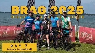 BRAG 2025 • Day 7 • Toccoa to Hartwell