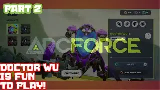 ARCFORCE Gameplay Part 2 - DOCTOR WU: Team Deathmatch & Hardpoint (Android & IOS)