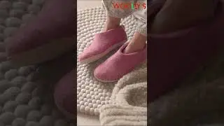 Handmade Wool Felted Indoor Shoes by Woollyes &ndash; Ultimate Comfort and Eco-Friendly Design