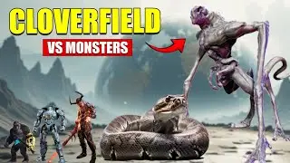 Cloverfield vs Giant Monsters | 3D Monster Size Comparison 2025