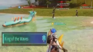 King of the Waves Surfent is real, I caught him and now he swims faster than any Pal in Worldpal