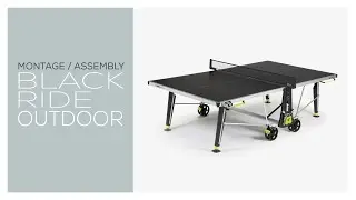 Tutoriel montage table ping pong Cornilleau Black Ride