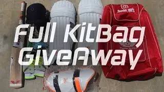 Full Cricket Kit Bag Give Away | 30 Day Challenge | Online Cricket Training | Nothing But Cricket