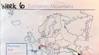 CC cycle 2 week 6 Geography - European Mountains