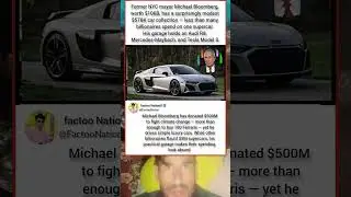 Michael Bloomberg&rsquo;s $578K Car Collection vs Billionaire Supercar Madness