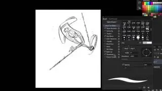 Draw a dynamic comic hero