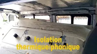 Isoler son camion (pas ch&egrave;re et vite)