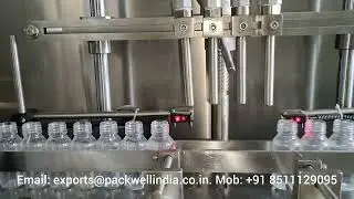 Automatic Servo Based Liquid Filling | Digital Liquid Filling