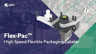 Flex-Pac&trade; Label Applicator Applying Labels to Flexible Packaging