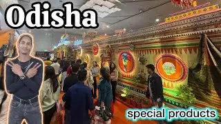 Odisha special products hall no 4 first floor exhibition India Internationl trade fair vlog 