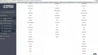 Mobile Action Keyword Detector 1