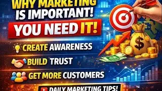 Why Marketing Is Important for Every Business | A Great Product Fails Without Marketing | Marketing