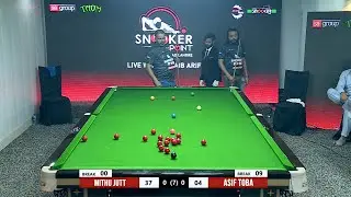 Mithu Jutt vs Asif Toba  | Snooker Point PIA Road Lahore | Live with Shoaib Arif