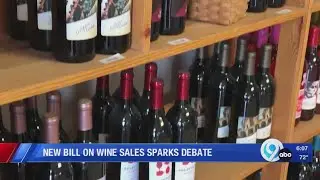 New bill on wine sales sparks debate