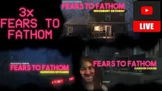 LIVE STREAM 🔴 3x FEARS TO FATHOM 🔴 [PC] [Deutsch]