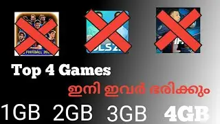 Top 4 best football games for lowend device and highend device