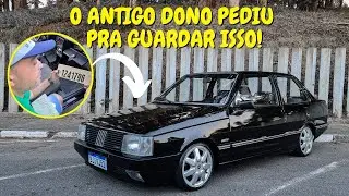 NUNCA TINHA VISTO O CARRO DELE ANDANDO! FICOU SEM PALAVRAS - FIAT PREMIO 1985 NOVO DEMAIS!