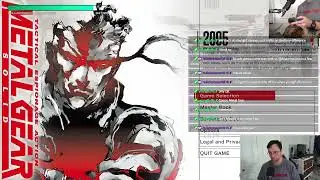 I Know This Game Like The Back of My Cybernetic Hand | METAL GEAR SOLID PS1 | Live Stream Part 1